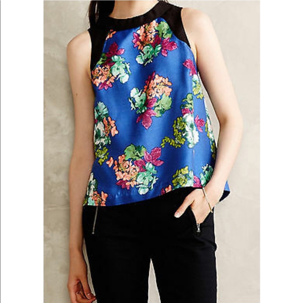Anthropologie Azusa Shell zip tank top by HD in Paris